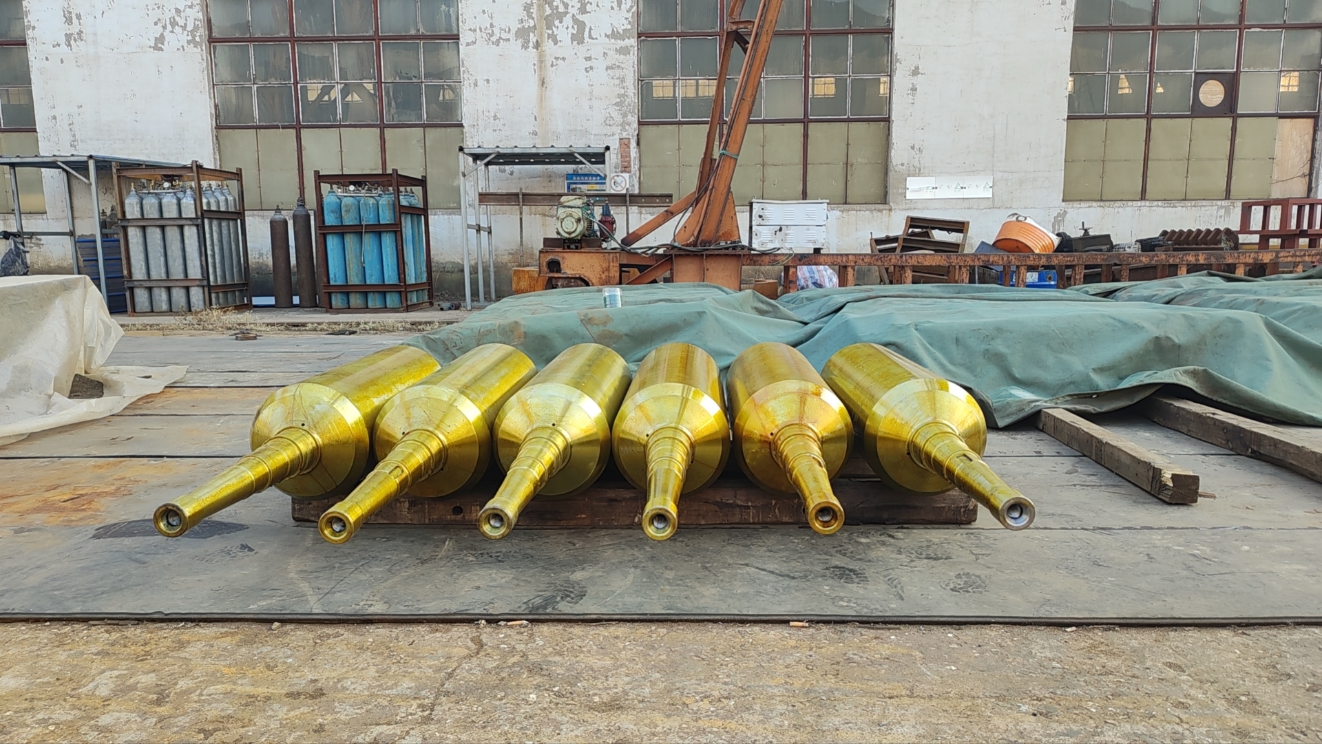 Vários tipos de rolos