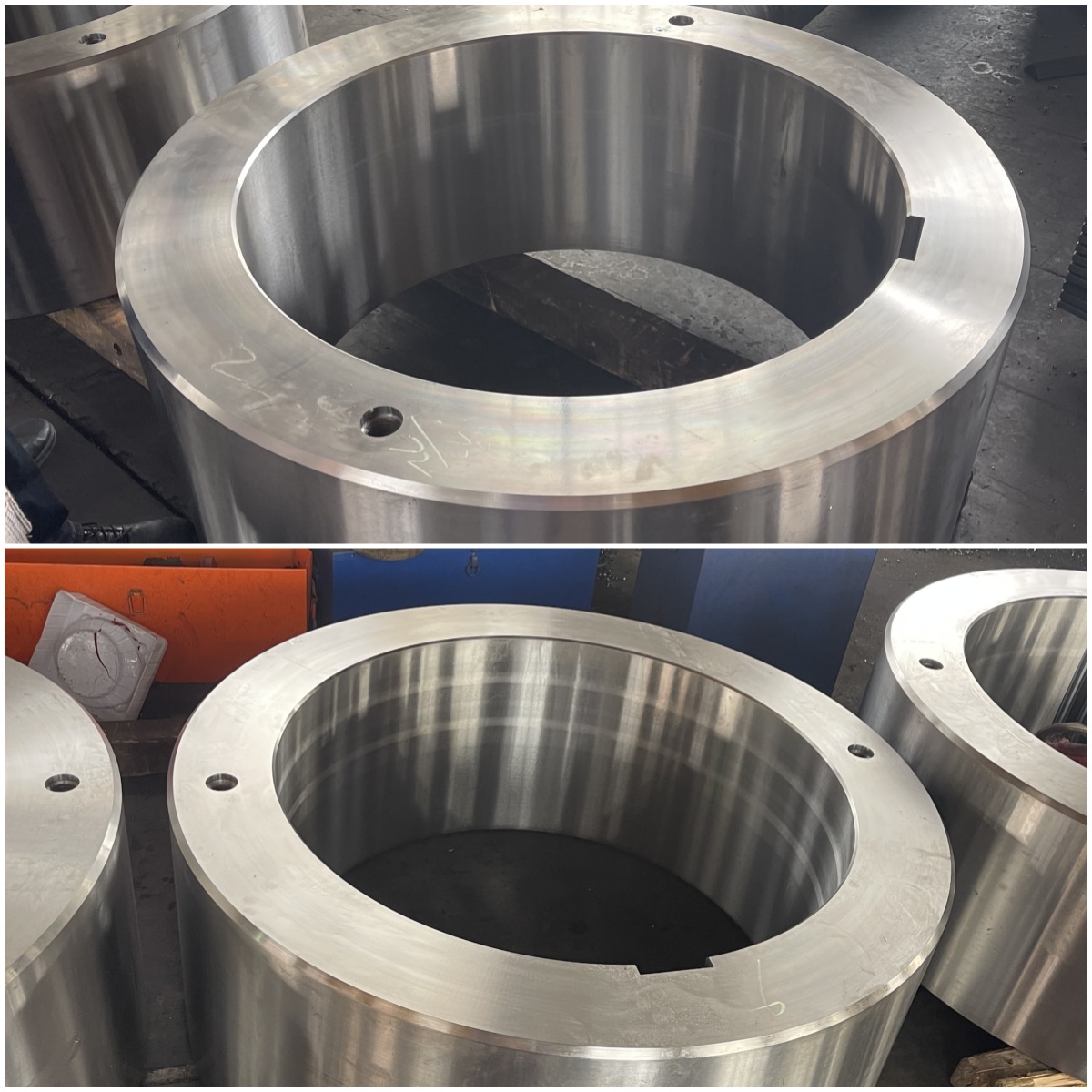 Produção material dos anéis do rolo de Φ1200 5CrNiMo