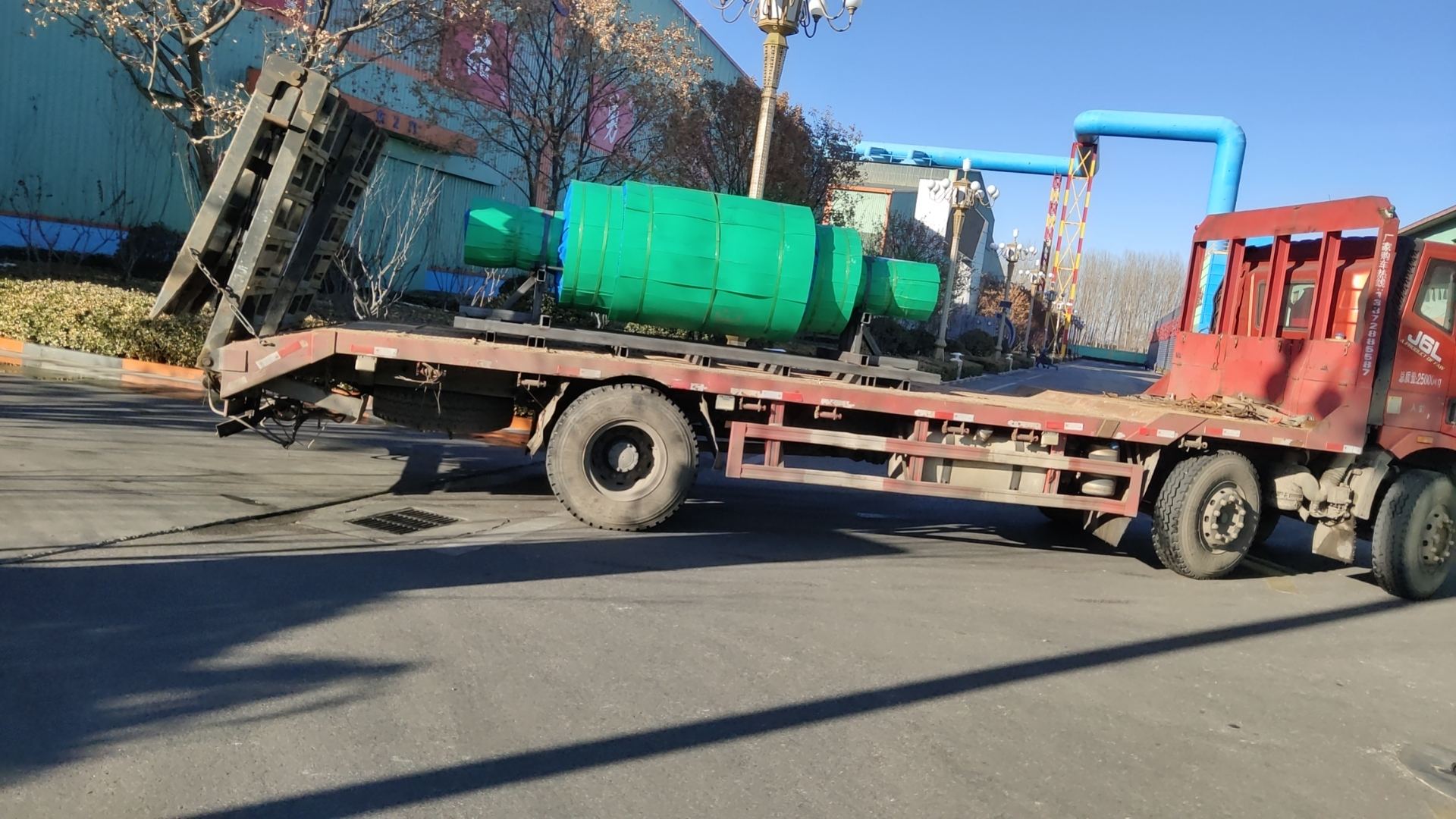 Produção de rolos de usina de aço fundido de grafite 1109 * 2300